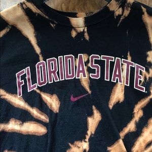 bleached college t-shirt